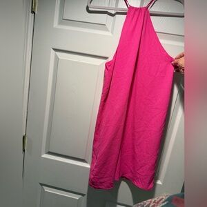 Bright Pink Dress. Size: Large. NWOT.